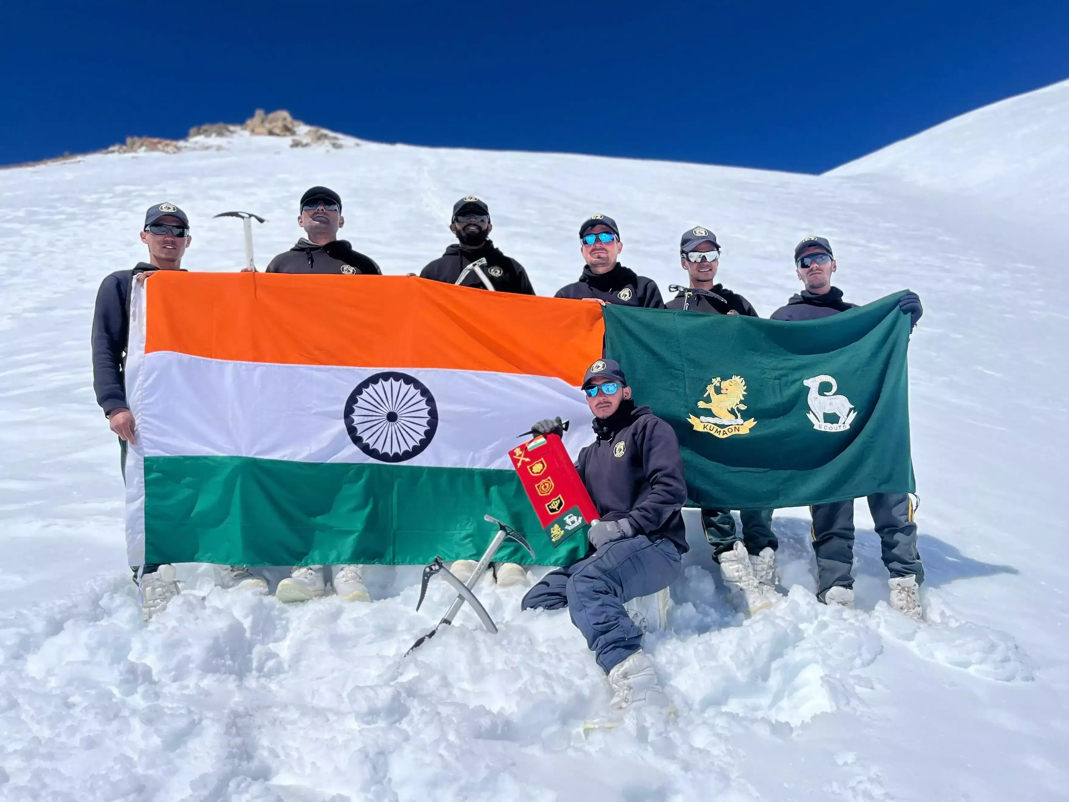 कुमाऊं स्काउट्स का दारमा पर्वतारोहण अभियान संपन्न