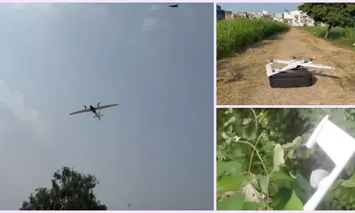 मनसा देवी की पहाड़ियों में मिला लापता ड्रोन, 36 घंटे से थी तलाश