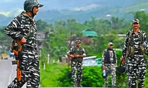 मणिपुर हिंसा: नागरिक की मौत पर कामजोंग में कड़े सुरक्षा इंतजाम