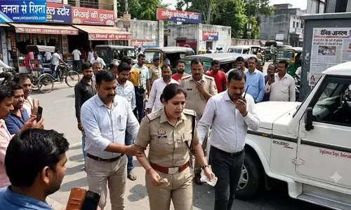 10 हजार की रिश्वत लेते महिला ASI गिरफ्तार