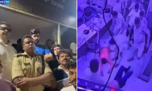 BJP कार्यकर्ताओं के हंगामे के बाद बड़ा एक्शन, थाना प्रभारी समेत 7 पुलिसकर्मी सस्पेंड