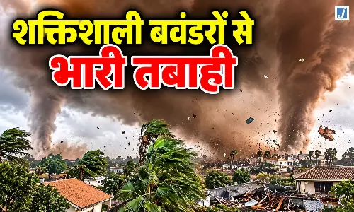 इटली में दो शक्तिशाली बवंडरों से भारी तबाही, कारें पलटीं, स्कूल क्षतिग्रस्त, 11 लोग अस्पताल में भर्ती