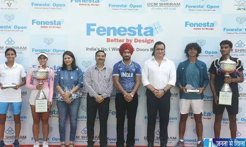 फेनेस्टा ओपन में वैदेही चौधरी और मान केसरवानी का जलवा फेनेस्टा ओपन में वैदेही चौधरी और मान केसरवानी का जलवा