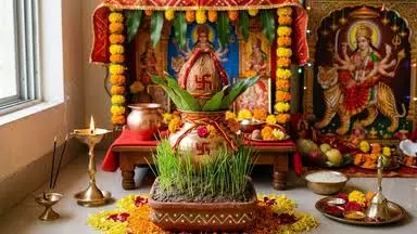 कल से शारदीय नवरात्रि, जम्मू में कलश स्थापना का खास मुहूर्त कल से शारदीय नवरात्रि, जम्मू में कलश स्थापना का खास मुहूर्त