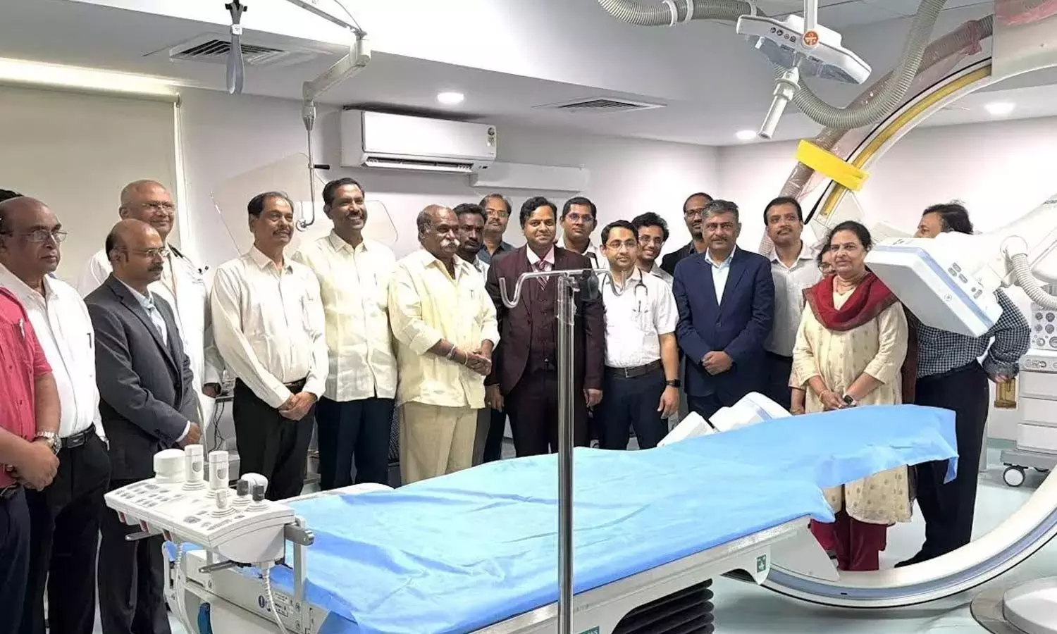 विशाखापत्तनम: शहर में आर्टिस ज़ी बाई-प्लेन कैथ लैब लॉन्च हुई विशाखापत्तनम: शहर में आर्टिस ज़ी बाई-प्लेन कैथ लैब लॉन्च हुई