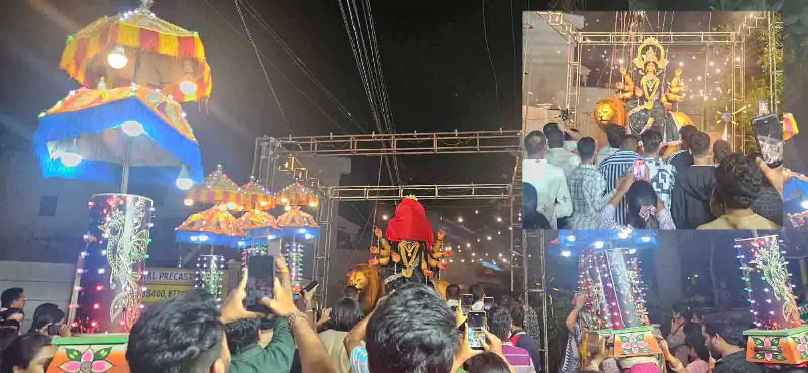 युवा जागरण दुर्गोत्सव समिति, सेक्टर-3 डीडी नगर में माता रानी का भव्य आगमन युवा जागरण दुर्गोत्सव समिति, सेक्टर-3 डीडी नगर में माता रानी का भव्य आगमन
