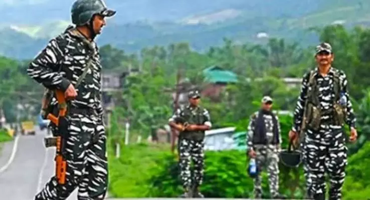 मणिपुर हिंसा: नागरिक की मौत पर कामजोंग में कड़े सुरक्षा इंतजाम मणिपुर हिंसा: नागरिक की मौत पर कामजोंग में कड़े सुरक्षा इंतजाम