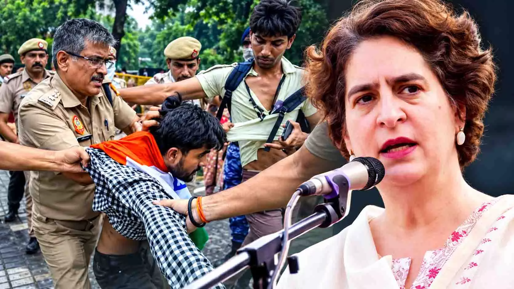 CJP प्रदर्शन पर प्रियंका गांधी का सरकार पर हमला, बोलीं- लोकतंत्र की जगह तानाशाही CJP प्रदर्शन पर प्रियंका गांधी का सरकार पर हमला, बोलीं- लोकतंत्र की जगह तानाशाही