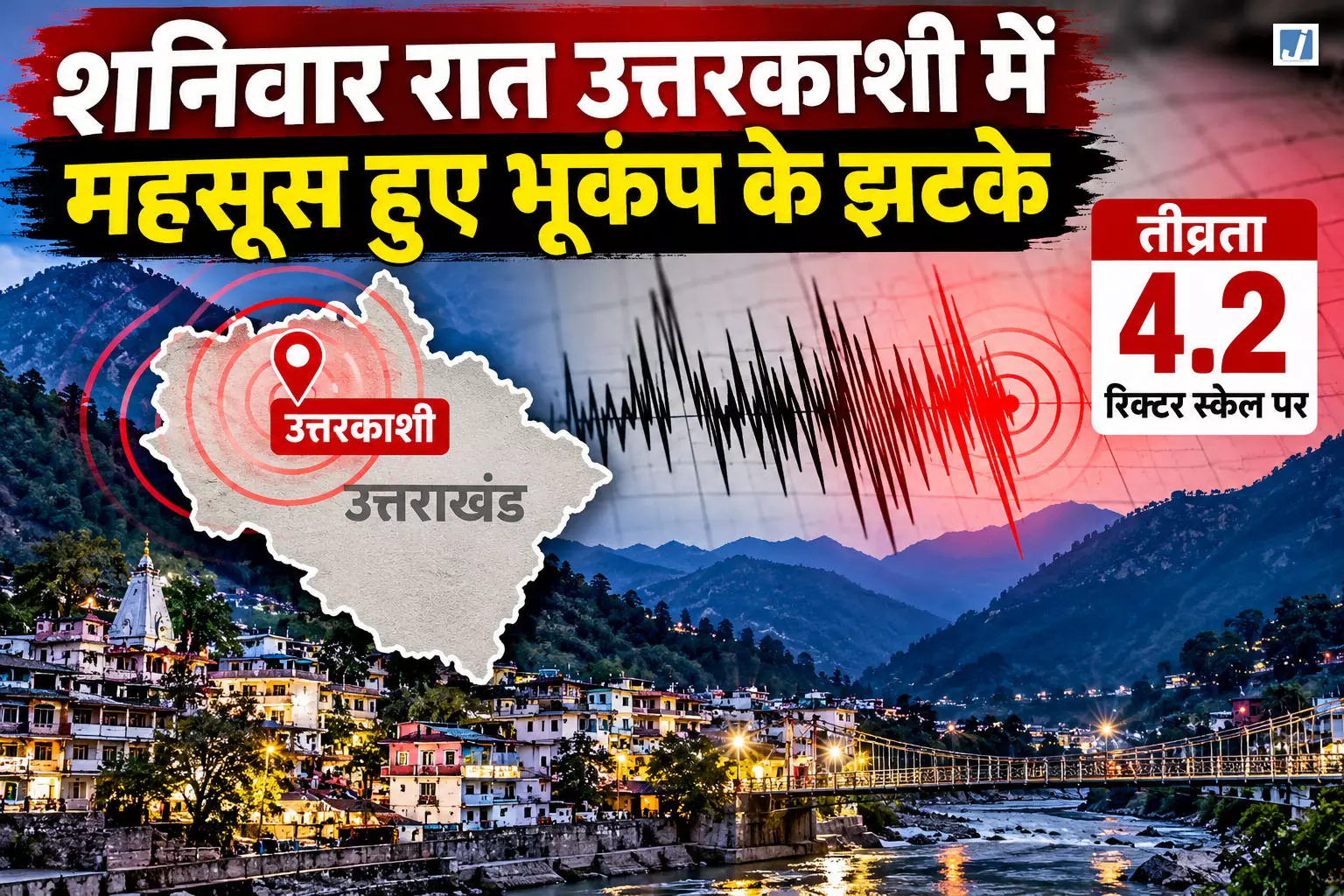उत्तरकाशी में भूकंप के झटके, देखें VIDEO उत्तरकाशी में भूकंप के झटके, देखें VIDEO