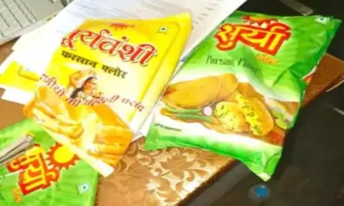 रायपुर में ट्रेडमार्क उल्लंघन का मामला: पैकेट और डिजाइन कॉपी कर बेच रहे थे बेसन, FIR दर्ज रायपुर में ट्रेडमार्क उल्लंघन का मामला: पैकेट और डिजाइन कॉपी कर बेच रहे थे बेसन, FIR दर्ज