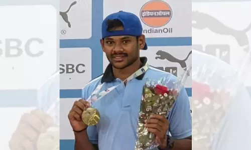 नेशनल एथलेटिक्स चैंपियनशिप में मध्य प्रदेश का दमदार प्रदर्शन, 2 गोल्ड समेत जीते 4 मेडल नेशनल एथलेटिक्स चैंपियनशिप में मध्य प्रदेश का दमदार प्रदर्शन, 2 गोल्ड समेत जीते 4 मेडल