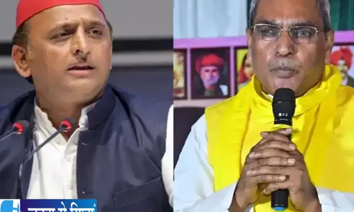 CM योगी के बाद ओम प्रकाश राजभर ने अखिलेश यादव को दी चुनौती