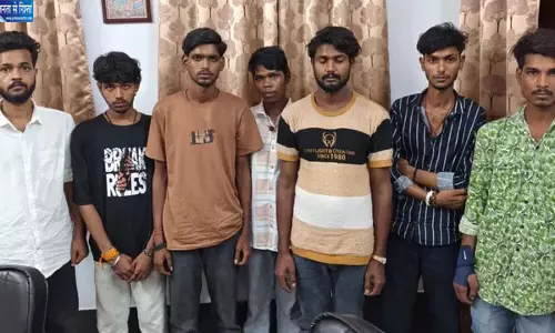 ट्रेन में लूटपाट की साजिश नाकाम, सात आरोपी गिरफ्तार, GRP ने भेजा जेल