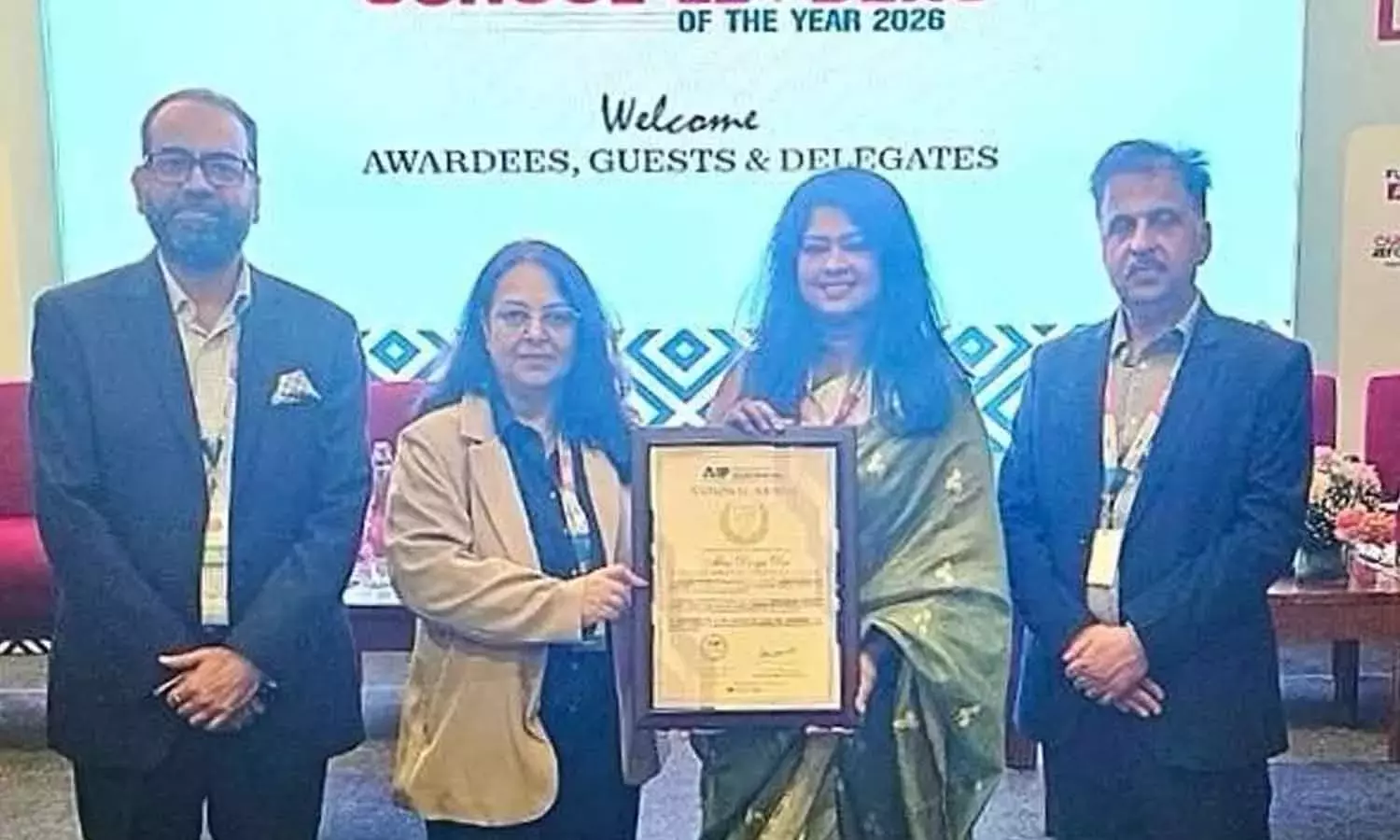 शहर के स्कूल प्रिंसिपल ने नेशनल स्कूल लीडर ऑफ़ द ईयर अवॉर्ड 2026 जीता