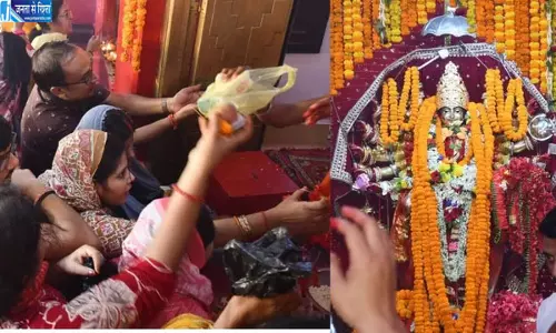 शारदीय नवरात्रि का शुभारंभ, हाथी पर सवार होकर आईं मां दुर्गा, सुख-समृद्धि और अच्छी वर्षा का संकेत