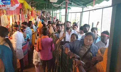 नवरात्रि के पहले दिन मां पूर्णागिरि धाम में उमड़ा आस्था का सैलाब