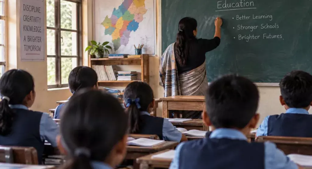 नागालैंड: सरकारी स्कूलों के सुधार पर भारतीय और जर्मन समूहों का मंथन
