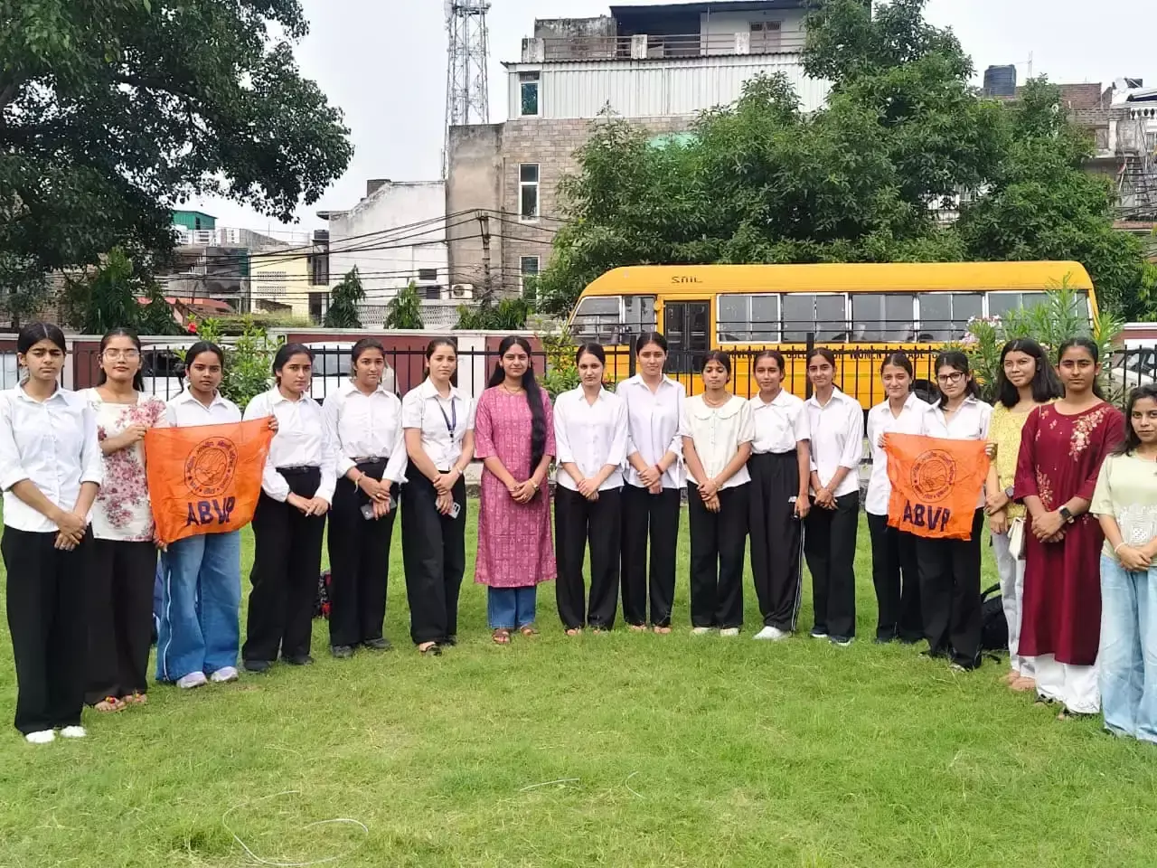 एबीवीपी ने जीसीडब्ल्यू परेड में किया नई इकाई का गठन