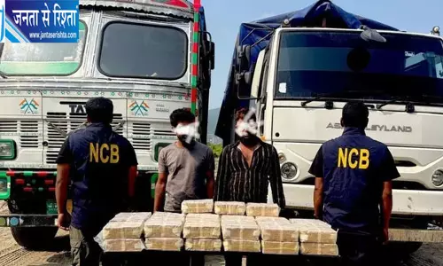 NCB की बड़ी कार्रवाई, 43 करोड़ की ड्रग्स जब्त, दो ट्रकों से 53.94 किलो नशीली गोलियां बरामद