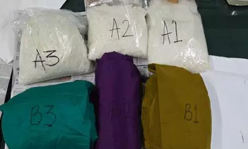 ट्रेन में 5.753 किलो संदिग्ध क्रिस्टल मेथ बरामद ट्रेन में 5.753 किलो संदिग्ध क्रिस्टल मेथ बरामद