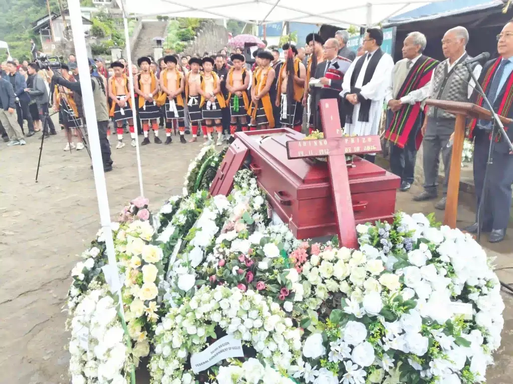 नागालैंड में शोक: वरिष्ठ NNC अध्यक्ष के निधन पर श्रद्धांजलि अर्पित नागालैंड में शोक: वरिष्ठ NNC अध्यक्ष के निधन पर श्रद्धांजलि अर्पित
