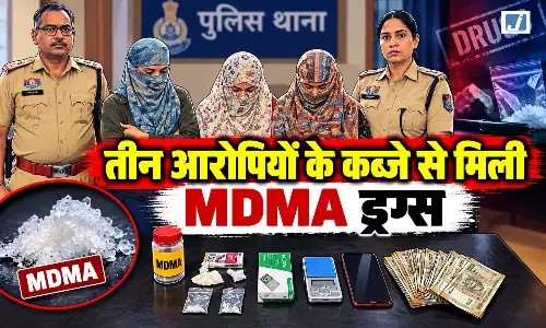 रायपुर में नशे के खिलाफ बड़ी कार्रवाई, 1.47 लाख की MDMA ड्रग्स जब्त