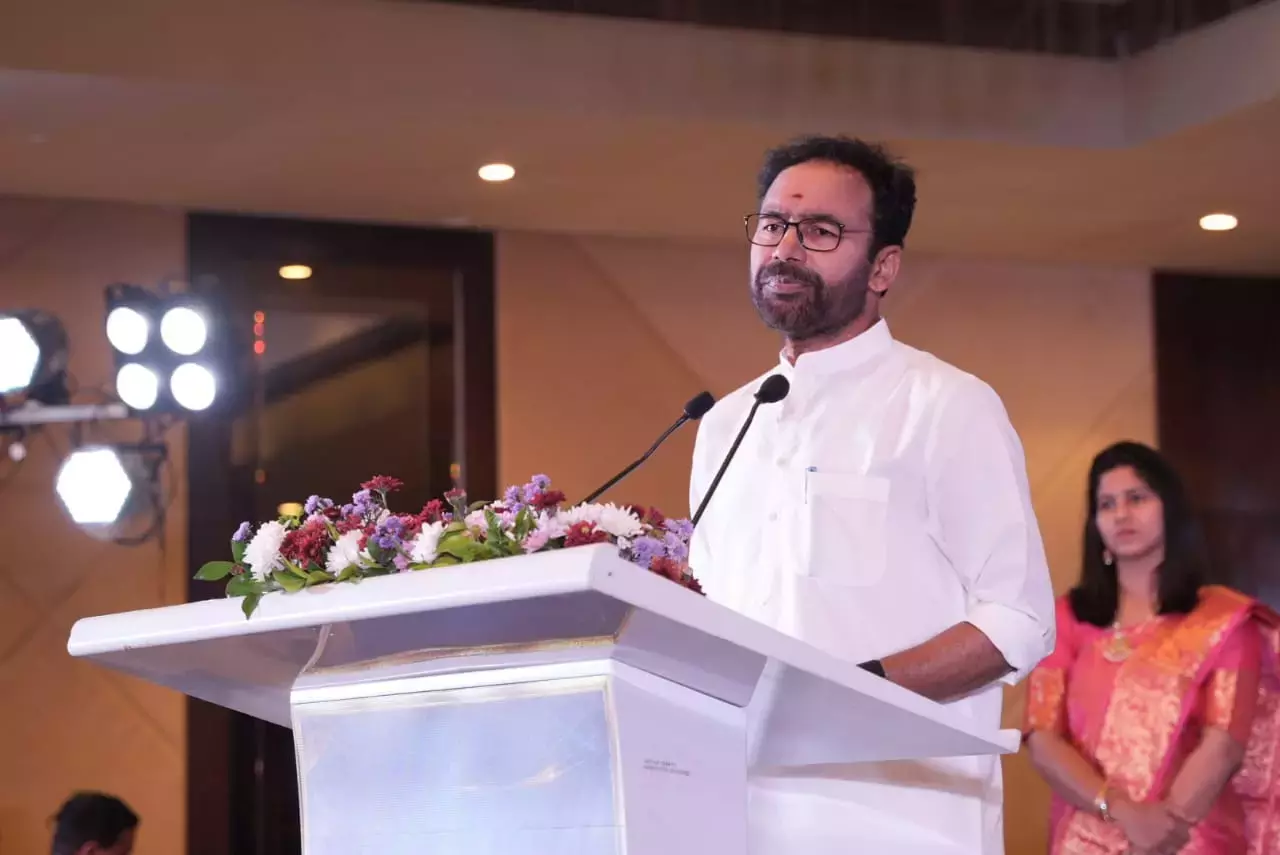 Telangana: किशन रेड्डी ने 2047 तक विकसित भारत बनाने के लिए MSME को अहम बताया Telangana: किशन रेड्डी ने 2047 तक विकसित भारत बनाने के लिए MSME को अहम बताया
