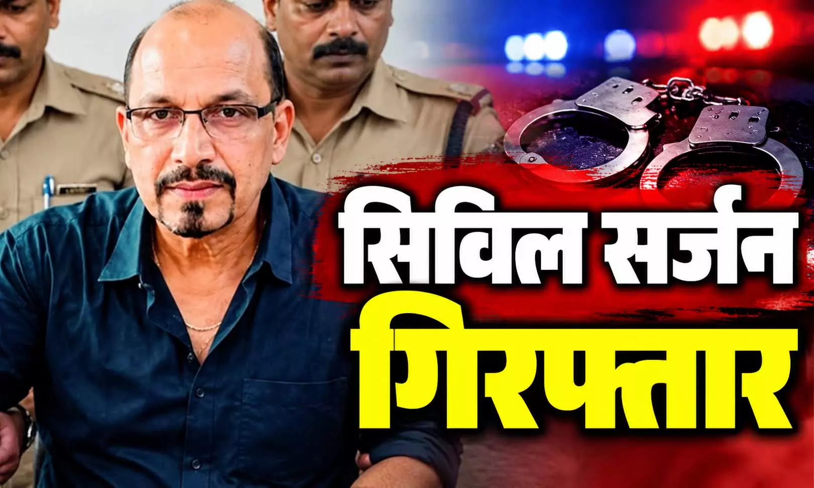 नाबालिग छात्रा के यौन शोषण मामले में सिविल सर्जन गिरफ्तार, पुलिस की पूछताछ जारी नाबालिग छात्रा के यौन शोषण मामले में सिविल सर्जन गिरफ्तार, पुलिस की पूछताछ जारी