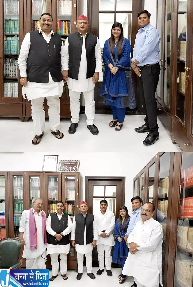 BJP के पूर्व सांसद धर्मेंद्र कश्यप सपा में शामिल BJP के पूर्व सांसद धर्मेंद्र कश्यप सपा में शामिल