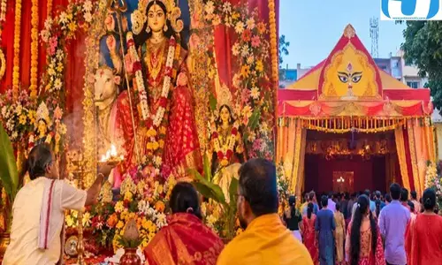 खपरैल के कमरे से शुरू हुई पूजा, आज भी कायम है मां दुर्गा में आस्था