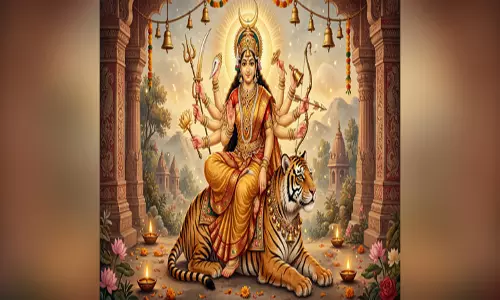 13 अक्टूबर का पंचांग: मां के तीसरे स्वरूप चंद्रघंटा की पूजा करना विशेष फलदायी, सुबह 11:49 से दोपहर 12:36 बजे तक अभिजीत मुहूर्त 13 अक्टूबर का पंचांग: मां के तीसरे स्वरूप चंद्रघंटा की पूजा करना विशेष फलदायी, सुबह 11:49 से दोपहर 12:36 बजे तक अभिजीत मुहूर्त