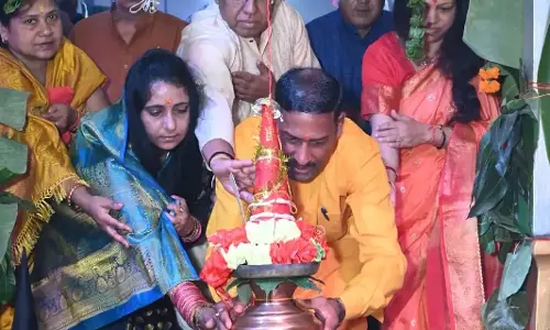 टीएचडीसी में विधिवत घट स्थापना के साथ शुरू हुआ नवरात्रि पर्व टीएचडीसी में विधिवत घट स्थापना के साथ शुरू हुआ नवरात्रि पर्व