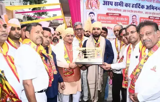 अग्रसेन द्वार को संवारेगी देवा सोसायटी, विधायक ने दी जानकारी