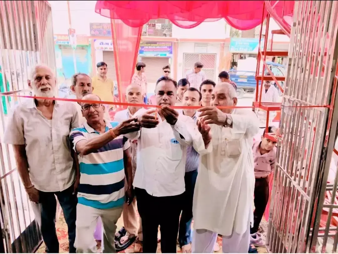 नवरात्र पर मंदिर के शुभारंभ से मजबूत हुआ सद्भाव का संदेश नवरात्र पर मंदिर के शुभारंभ से मजबूत हुआ सद्भाव का संदेश