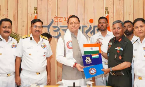 भारतीय तटरक्षक बल के इतिहास में पहली बार 7,000 मीटर से अधिक ऊंचाई वाली पर्वत चोटी का सफल आरोहण, मुख्यमंत्री धामी ने दी बधाई भारतीय तटरक्षक बल के इतिहास में पहली बार 7,000 मीटर से अधिक ऊंचाई वाली पर्वत चोटी का सफल आरोहण, मुख्यमंत्री धामी ने दी बधाई