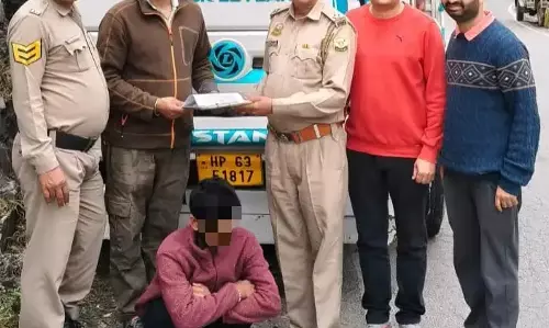 नशा तस्करी के मामले में ट्रक चालक गिरफ्तार, चिट्टा और नकदी जब्त