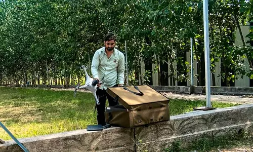 अंबाला में पराली जलाने वालों पर ड्रोन से नजर अंबाला में पराली जलाने वालों पर ड्रोन से नजर