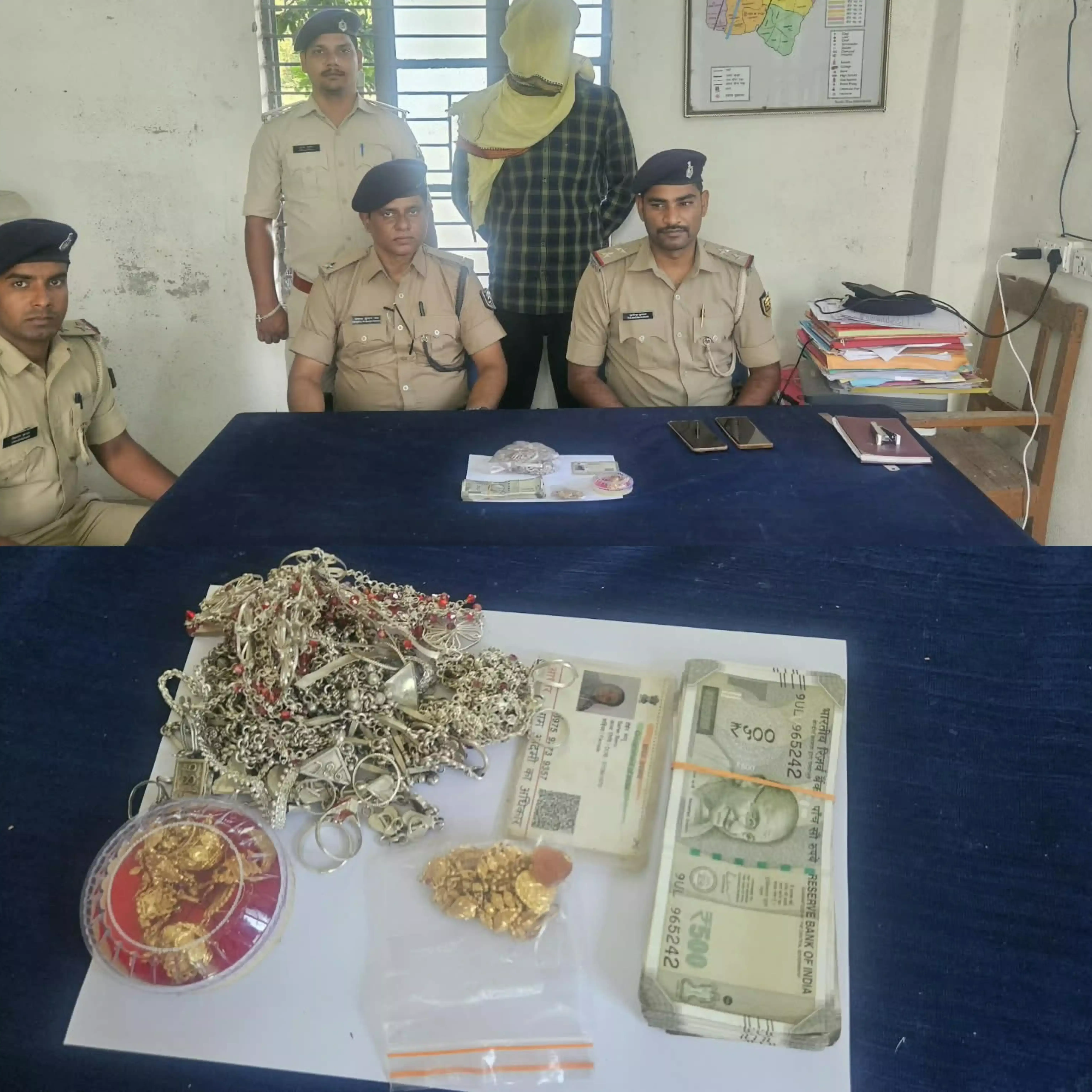 पहाड़कट्टा में गृहभेदन मामले में पुलिस को मिली सफलता