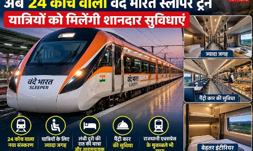 अब 24 कोच वाली वंदे भारत स्लीपर ट्रेन, यात्रियों को मिलेंगी शानदार सुविधाएं
