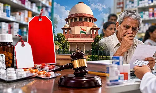 78 रुपये की दवा पर 2,850 रुपये का MRP! सुप्रीम कोर्ट ने केंद्र से पूछा- मरीजों को क्या फायदा? 78 रुपये की दवा पर 2,850 रुपये का MRP! सुप्रीम कोर्ट ने केंद्र से पूछा- मरीजों को क्या फायदा?