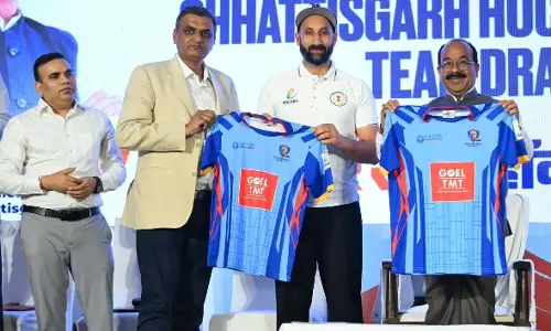 छत्तीसगढ़ हॉकी लीग के फ्रेंचाइजीस और टीमों का ऐलान, सभी टीमों की जर्सी लॉन्च छत्तीसगढ़ हॉकी लीग के फ्रेंचाइजीस और टीमों का ऐलान, सभी टीमों की जर्सी लॉन्च