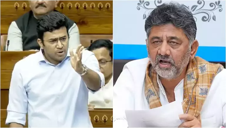 हेब्बल टनल पर तेजस्वी सूर्या का हमला, 1,350 करोड़ पर सवाल हेब्बल टनल पर तेजस्वी सूर्या का हमला, 1,350 करोड़ पर सवाल