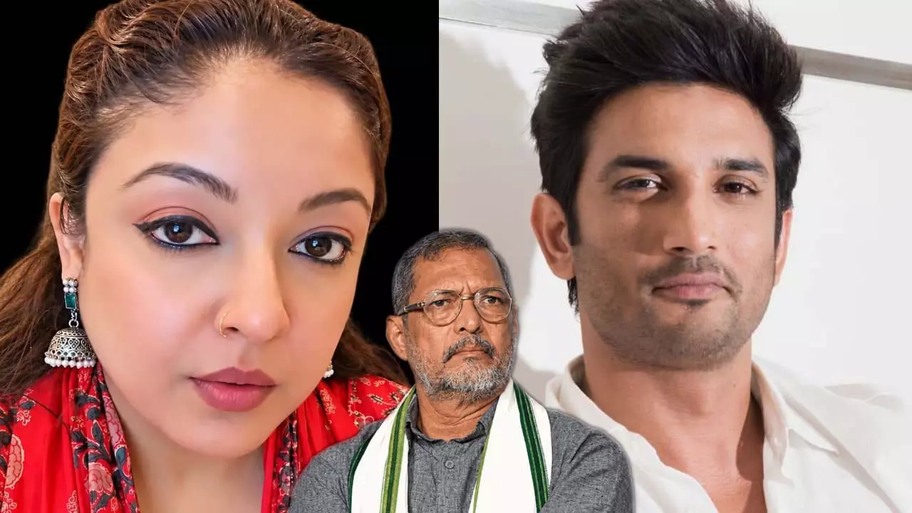 तनुश्री का दावा: सुशांत केस में जेल से डर रहे थे नाना तनुश्री का दावा: सुशांत केस में जेल से डर रहे थे नाना