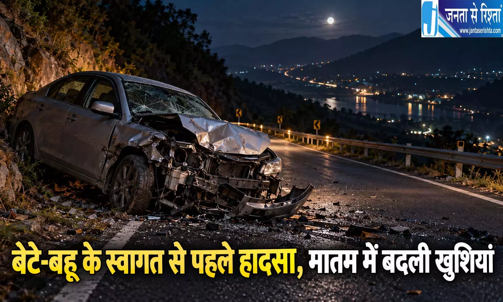 बेटे-बहू के स्वागत से पहले हादसा, मातम में बदली खुशियां बेटे-बहू के स्वागत से पहले हादसा, मातम में बदली खुशियां