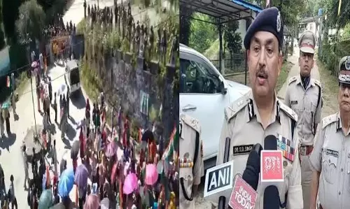 सियांग बांध विरोध पर DGP: कानून-व्यवस्था बनाए रखने की दी चेतावनी