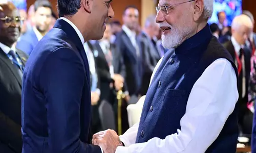 PM मोदी से मिले ऋषि सुनक 25 साल की जनसेवा पर दी बधाई
