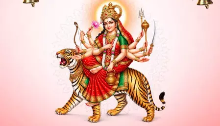 देवी दुर्गा के तृतीय स्वरूप मां चंद्रघंटा को केंद्रीय मंत्री गडकरी और सीएम योगी समेत कई नेताओं ने किया नमन देवी दुर्गा के तृतीय स्वरूप मां चंद्रघंटा को केंद्रीय मंत्री गडकरी और सीएम योगी समेत कई नेताओं ने किया नमन