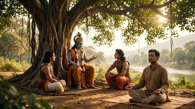 जिंदगी में बढ़ रहा तनाव? गीता के ये 2 श्लोक देंगे मन को शांति जिंदगी में बढ़ रहा तनाव? गीता के ये 2 श्लोक देंगे मन को शांति