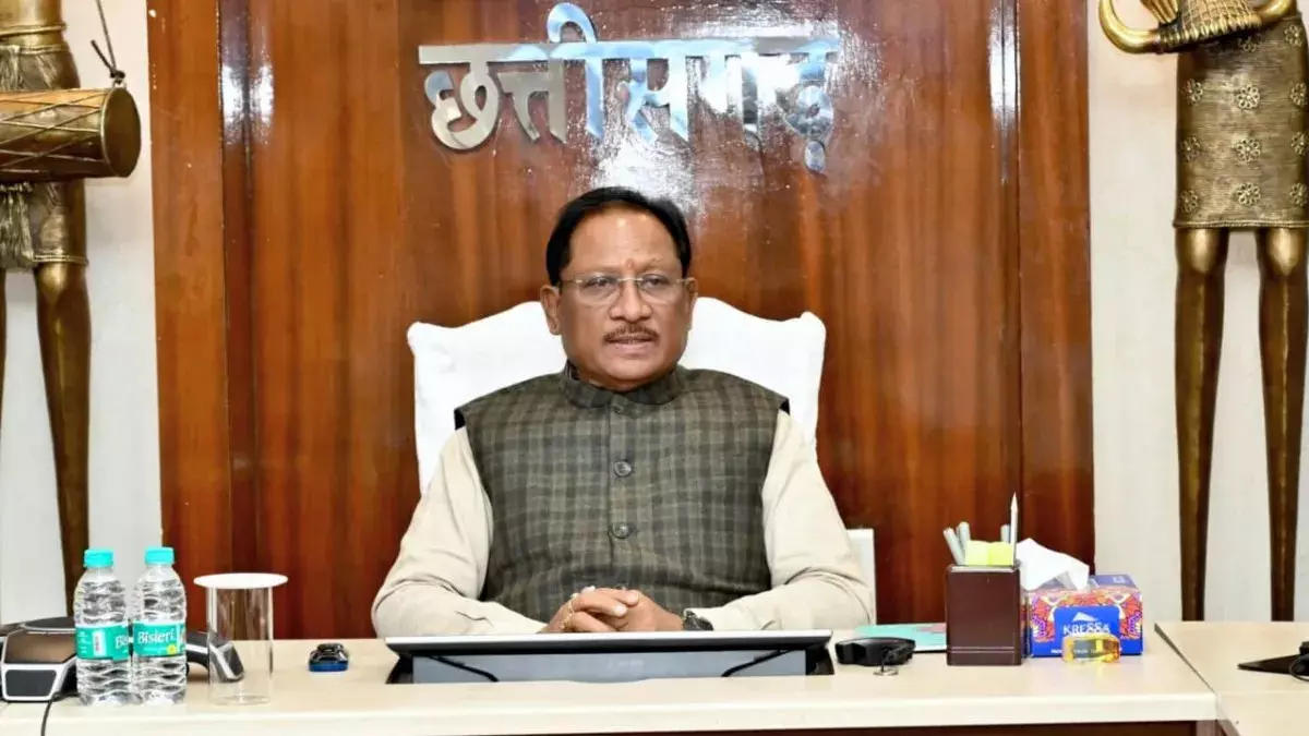 CM साय का आज व्यस्त शेड्यूल, कई अहम बैठकों में होंगे शामिल CM साय का आज व्यस्त शेड्यूल, कई अहम बैठकों में होंगे शामिल
