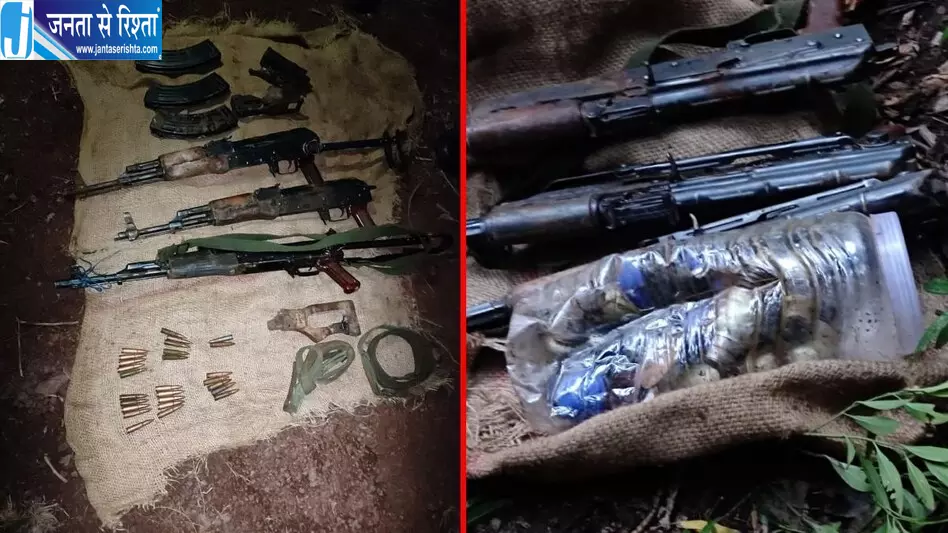 आतंकियों के ठिकाने का भंडाफोड़, AK-47 समेत 6 ग्रेनेड बरामद आतंकियों के ठिकाने का भंडाफोड़, AK-47 समेत 6 ग्रेनेड बरामद
